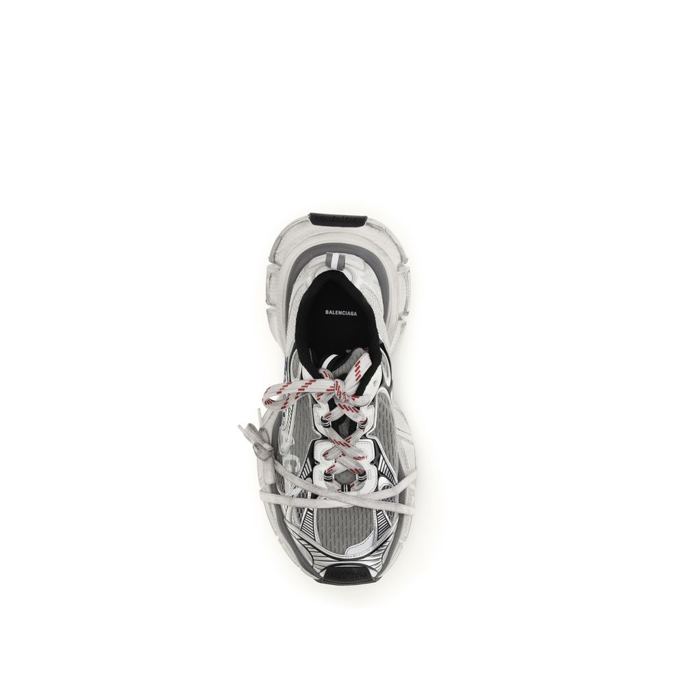 Balenciaga Multicolor Polyester Athletic Sneakers - ClickThatClicks 