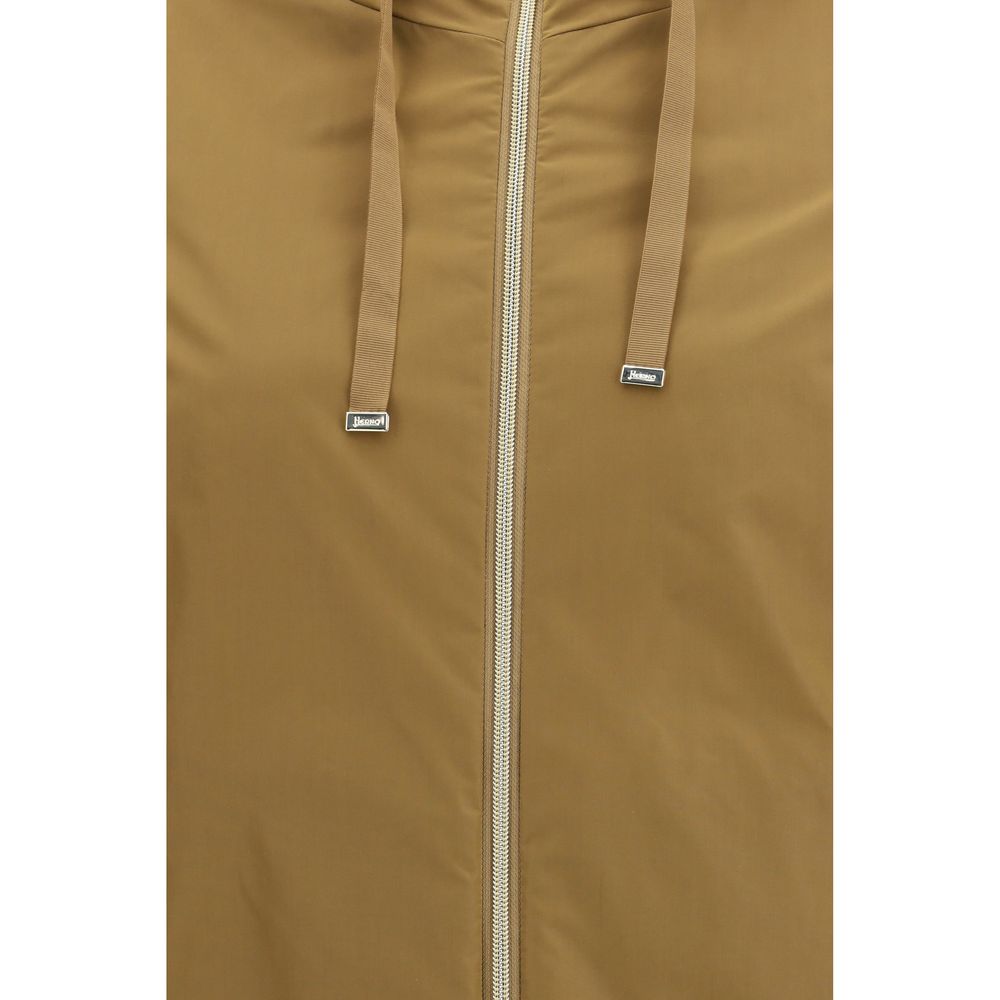 Herno Blue Polyamide Coat - ClickThatClicks 
