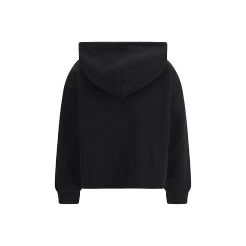 MM6 Black Cotton Sweatshirt - ClickThatClicks 