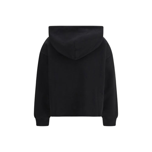 MM6 Black Cotton Sweatshirt - ClickThatClicks 