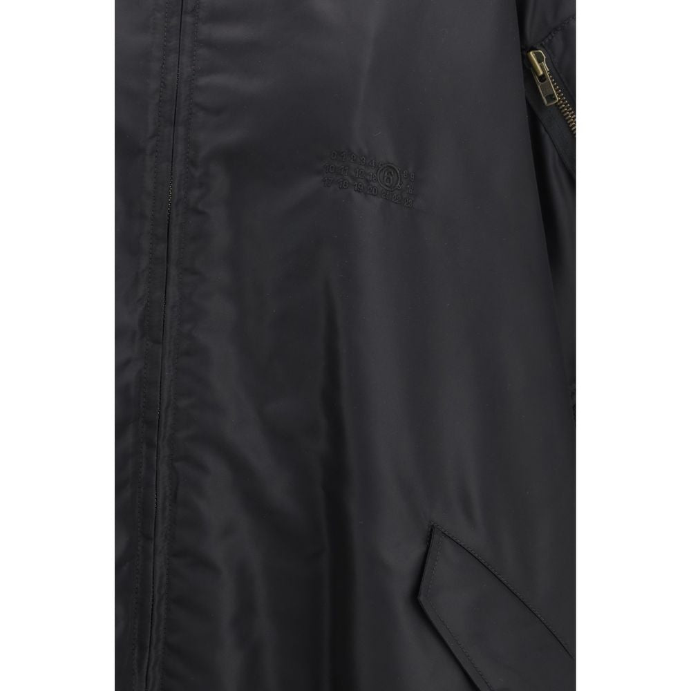 MM6 Black Polyamide Cloacks - ClickThatClicks 