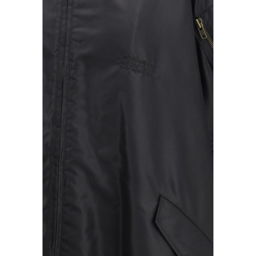 MM6 Black Polyamide Cloacks - ClickThatClicks 