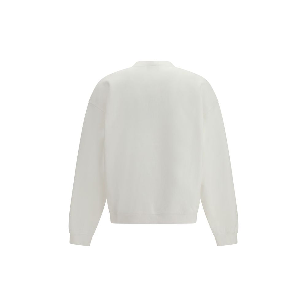 Dsquared² White Cotton Sweatshirt - ClickThatClicks 