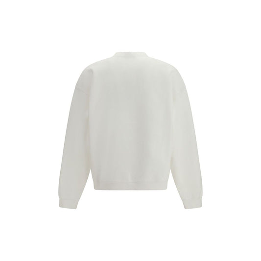 Dsquared² White Cotton Sweatshirt - ClickThatClicks 