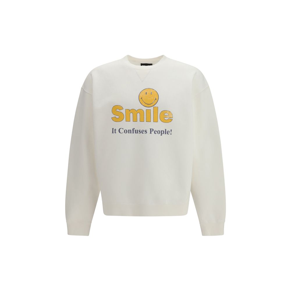Dsquared² White Cotton Sweatshirt - ClickThatClicks 