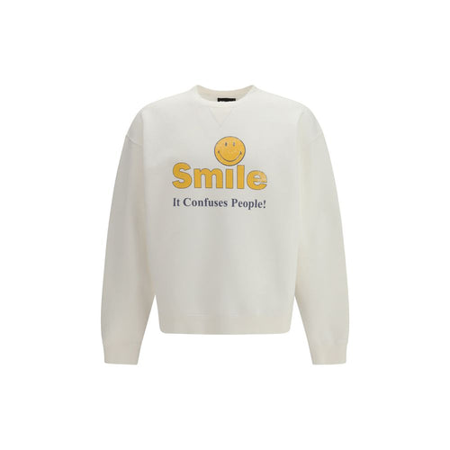Dsquared² White Cotton Sweatshirt - ClickThatClicks 