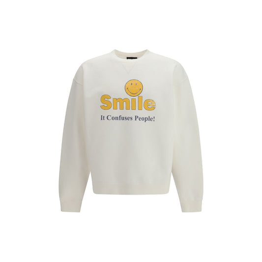 Dsquared² White Cotton Sweatshirt - ClickThatClicks 