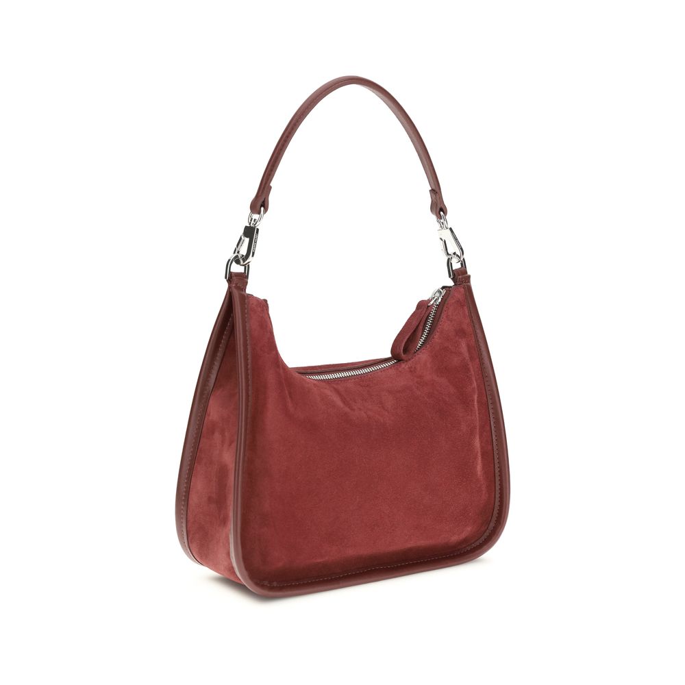 Pierre Hardy Bordeaux Calf Leather Bos Taurus Shoulder Bag - ClickThatClicks 