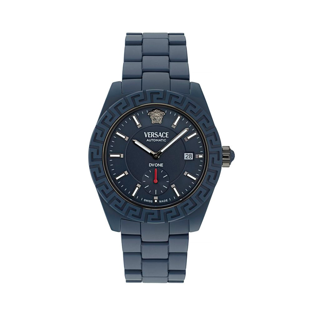 Versace Blue Ceramic Dress Watch - ClickThatClicks 