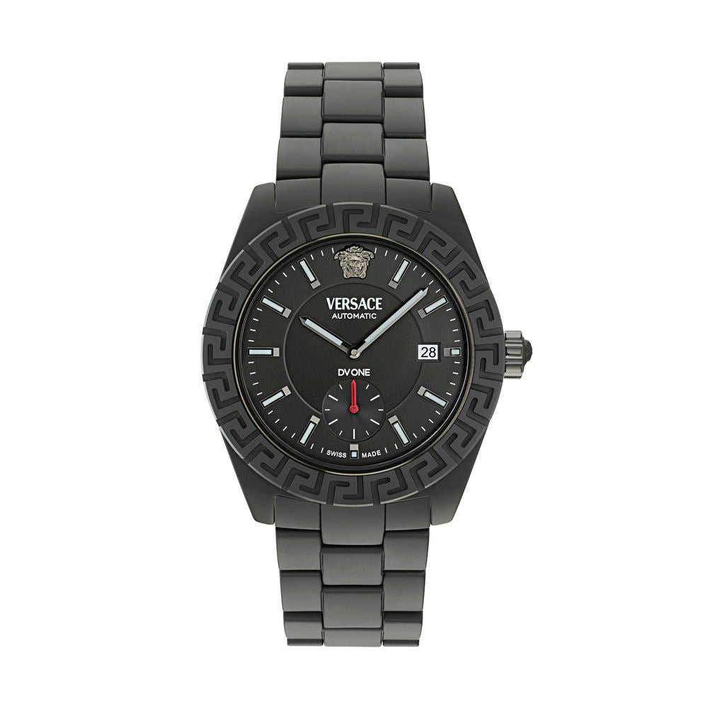 Versace Black Ceramic Dress Watch - ClickThatClicks 