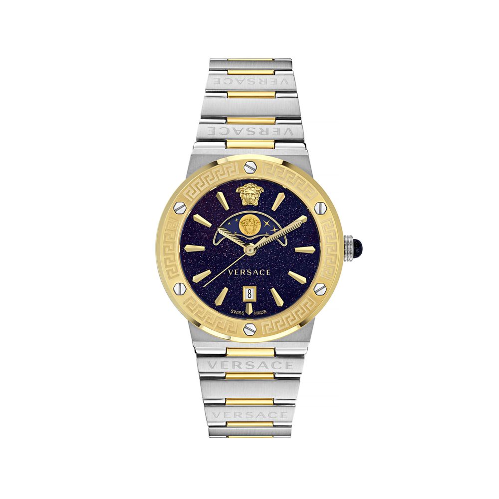 Versace Gray Stainless Steel Dress Watch - ClickThatClicks 