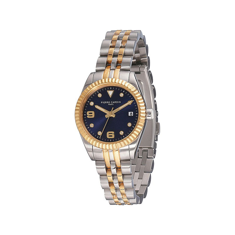 Pierre Cardin Gray Stainless Steel Bracelet Watch - ClickThatClicks 