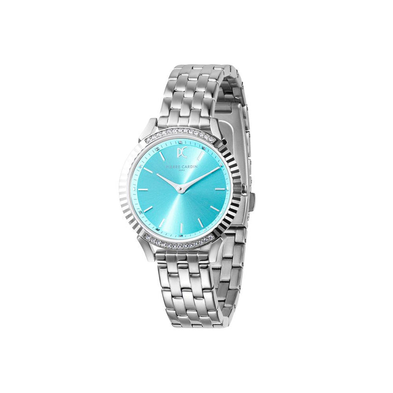 Pierre Cardin Gray Stainless Steel Bracelet Watch - ClickThatClicks 
