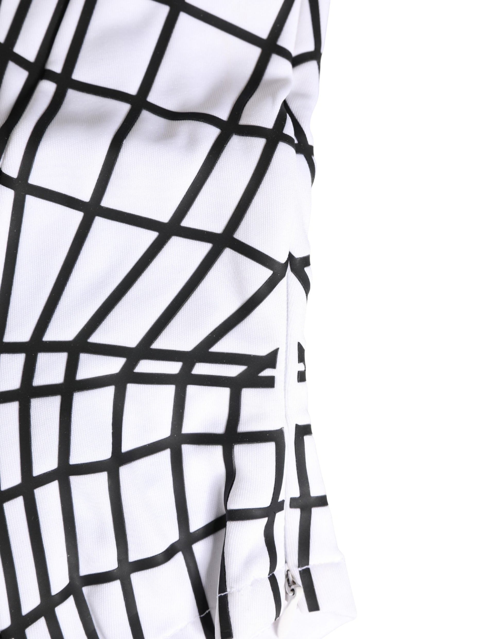 Dolce & Gabbana Men White Stripes Nylon Ski Mask Balaclava Hat - ClickThatClicks 