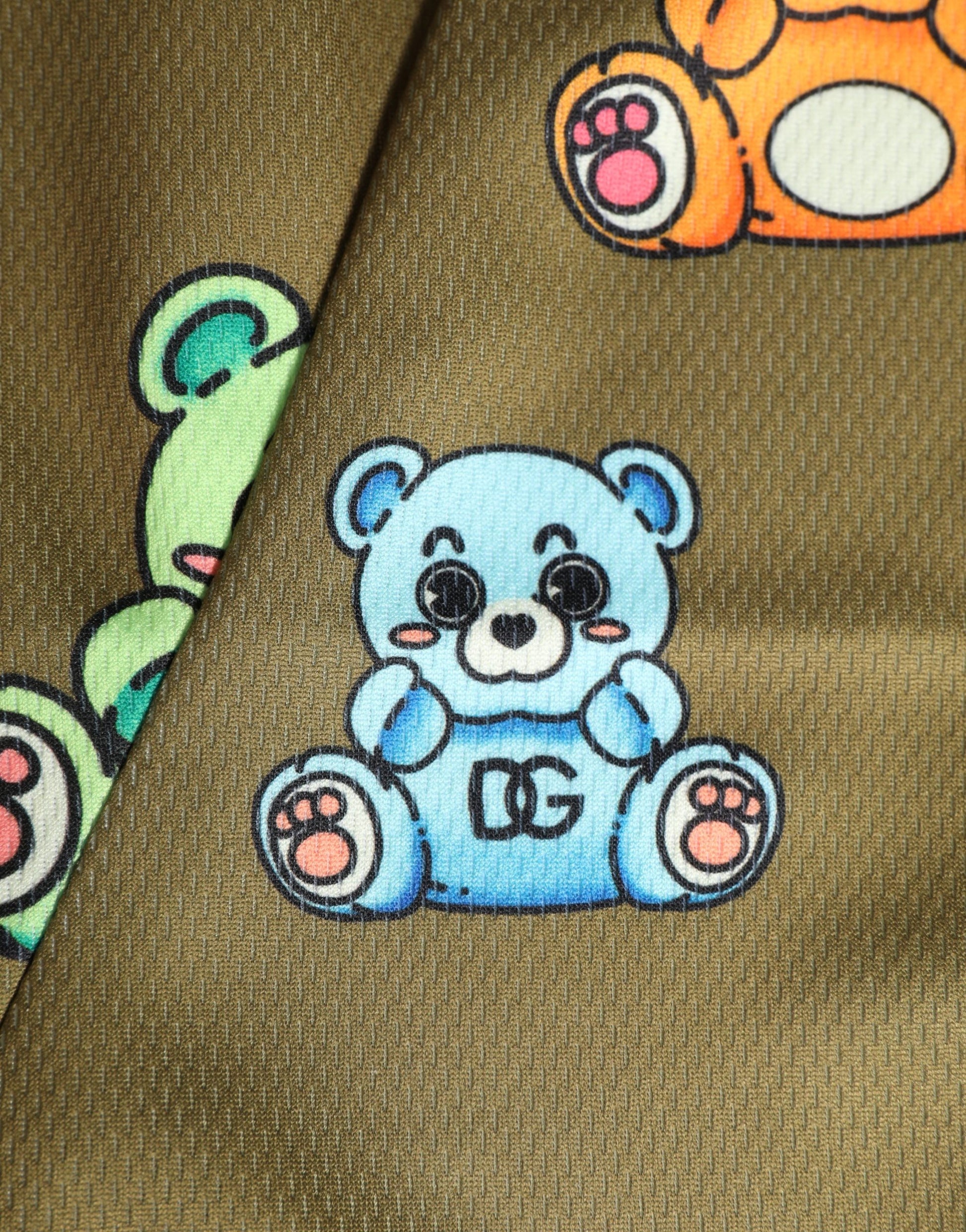 Dolce & Gabbana Men Brown Bears Polyester Ski Mask Balaclava Hat - ClickThatClicks 