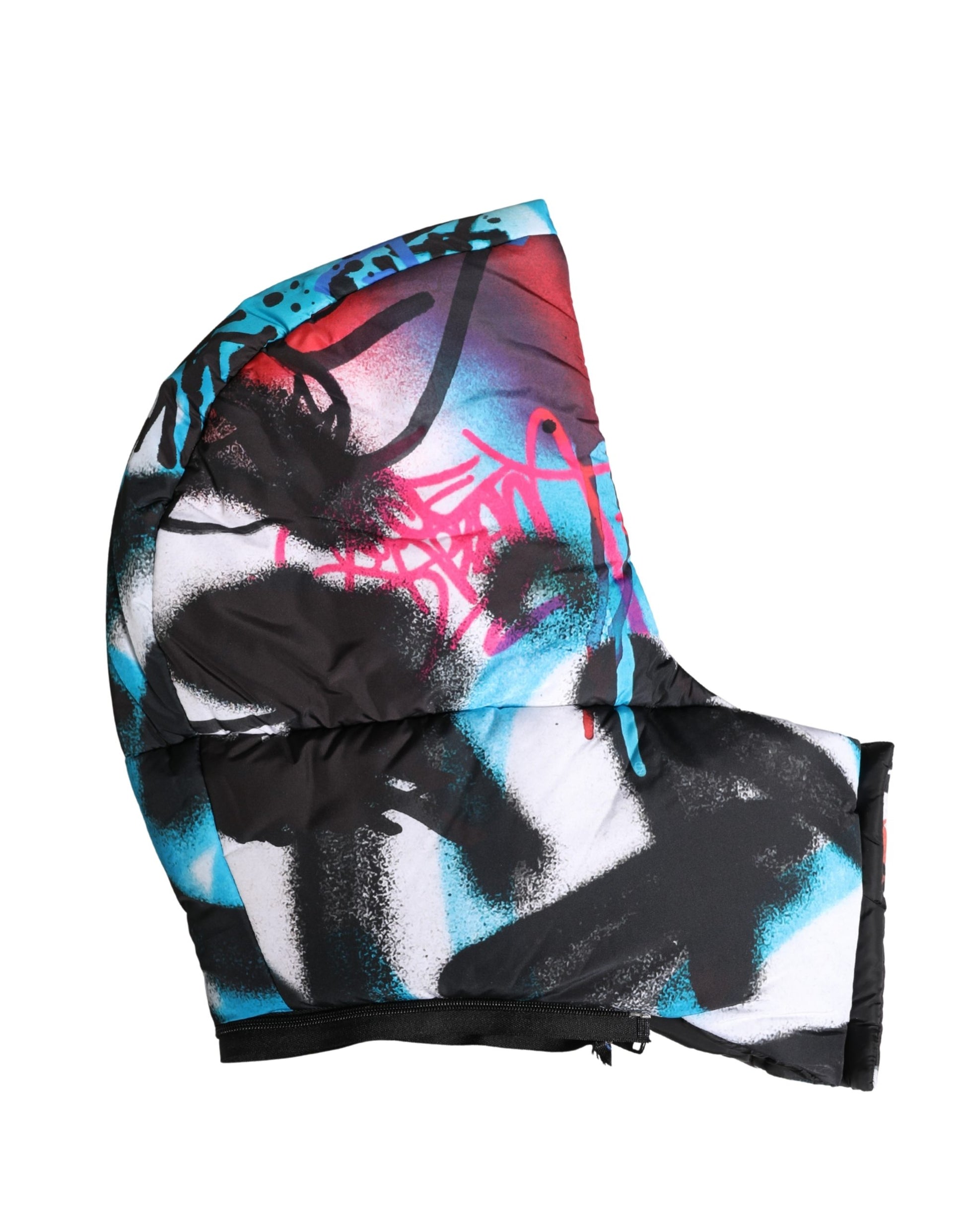 Dolce & Gabbana Multicolor Graffiti Whole Head Wrap Capello Hat - ClickThatClicks 