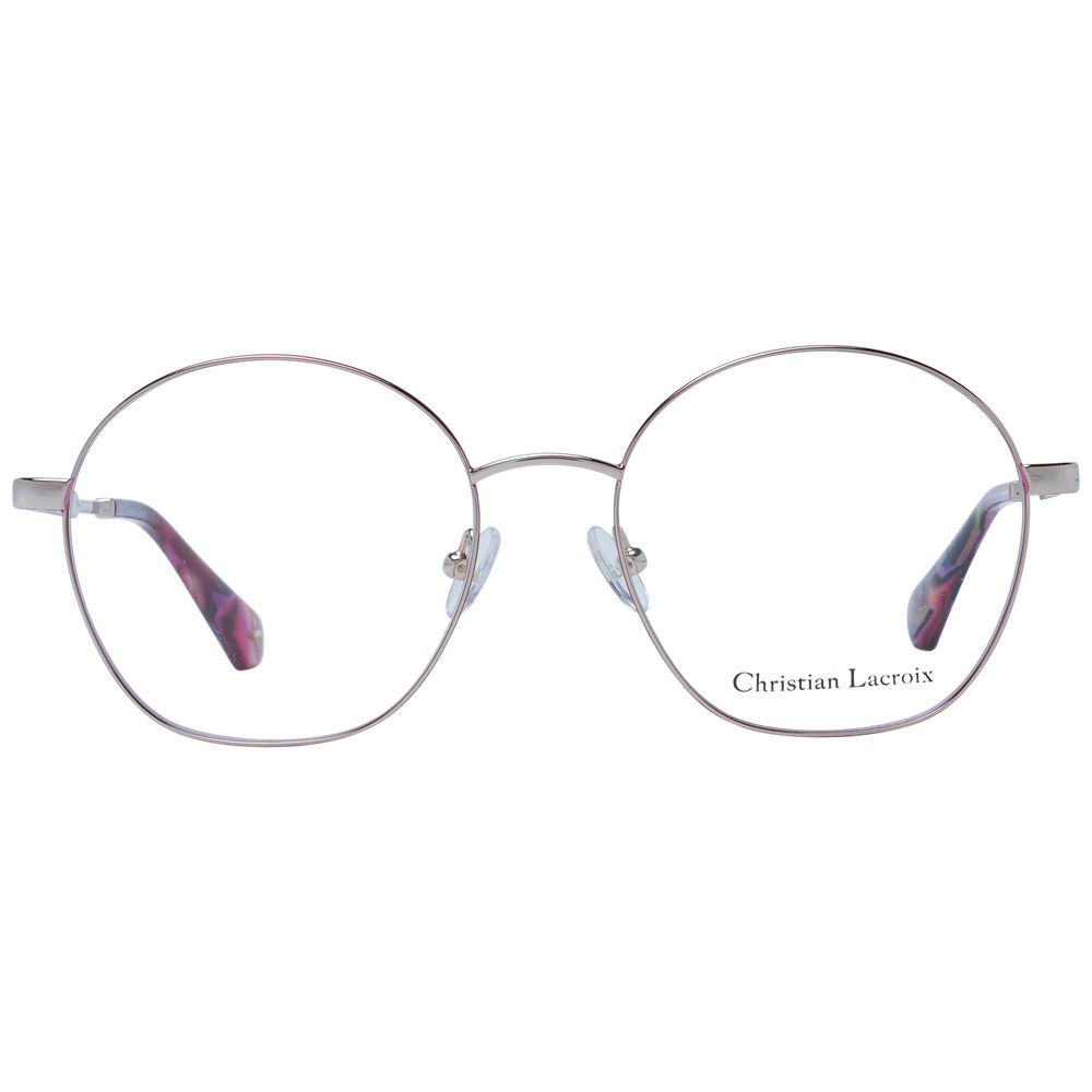 Christian Lacroix Gold Stainless Steel Glasses (Frames) - ClickThatClicks 