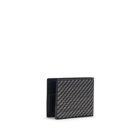 Ferragamo Gray Calf Leather Bos Taurus Wallet - ClickThatClicks 