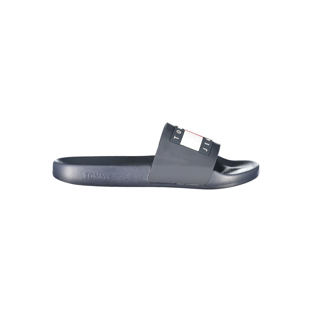 Tommy Hilfiger Blue Polyurethane Men's Slipper - ClickThatClicks 