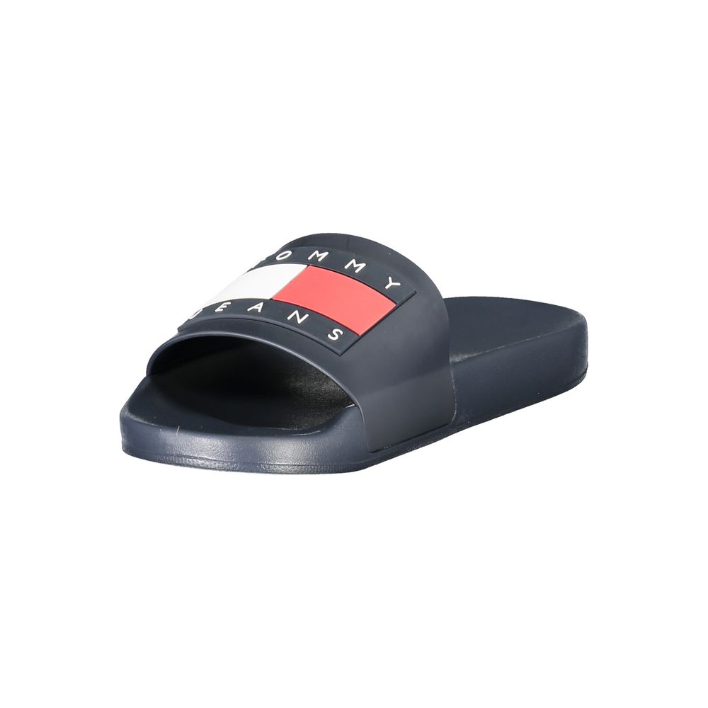 Tommy Hilfiger Blue Polyurethane Men's Slipper - ClickThatClicks 
