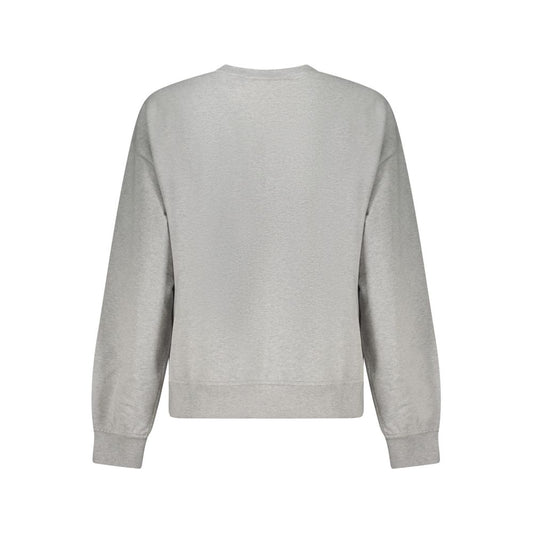 Calvin Klein Grigio Cotton Women Sweatshirt - ClickThatClicks 