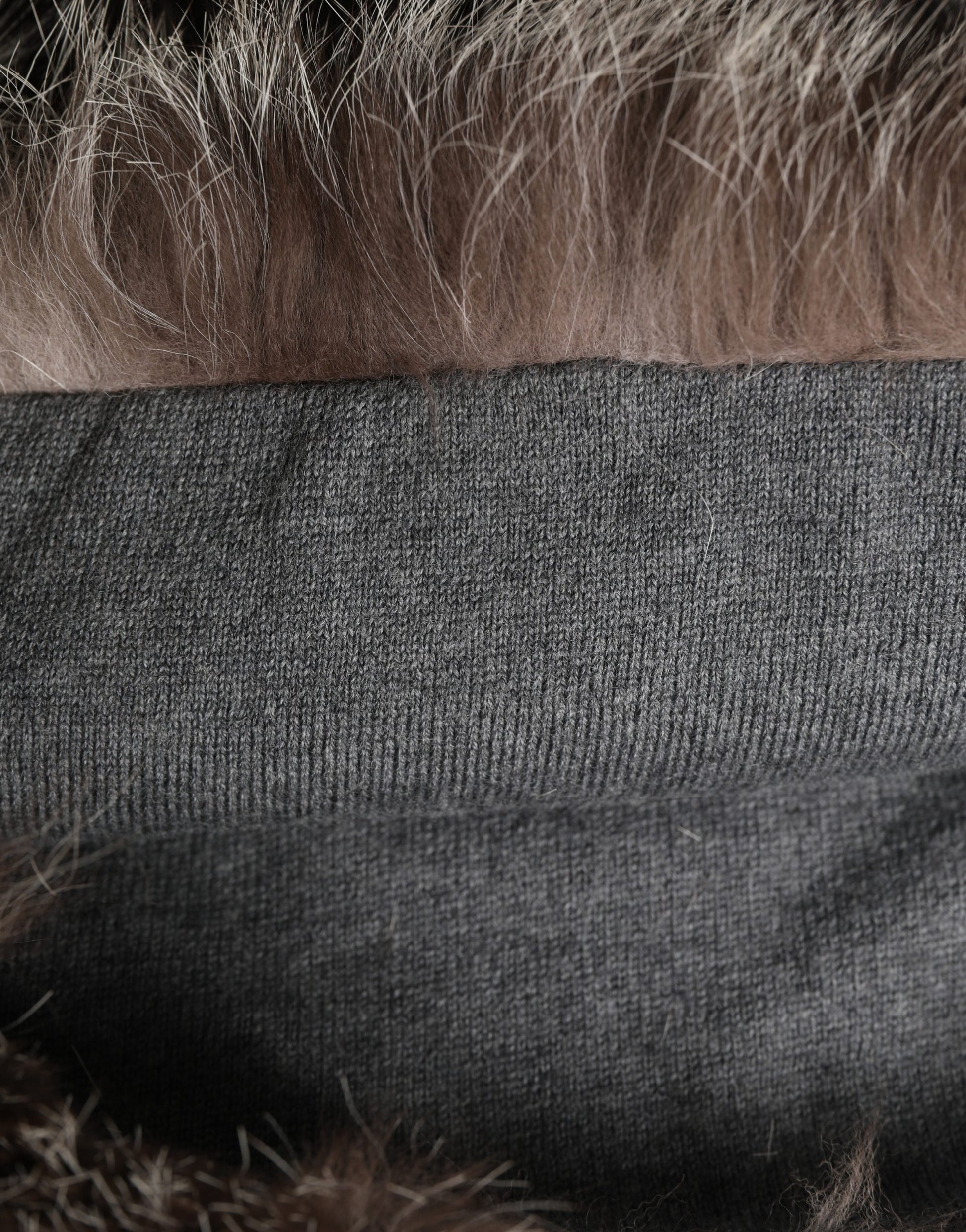 Dolce & Gabbana Brown Faux Fur Whole Head Wrap Capello Hat - ClickThatClicks 