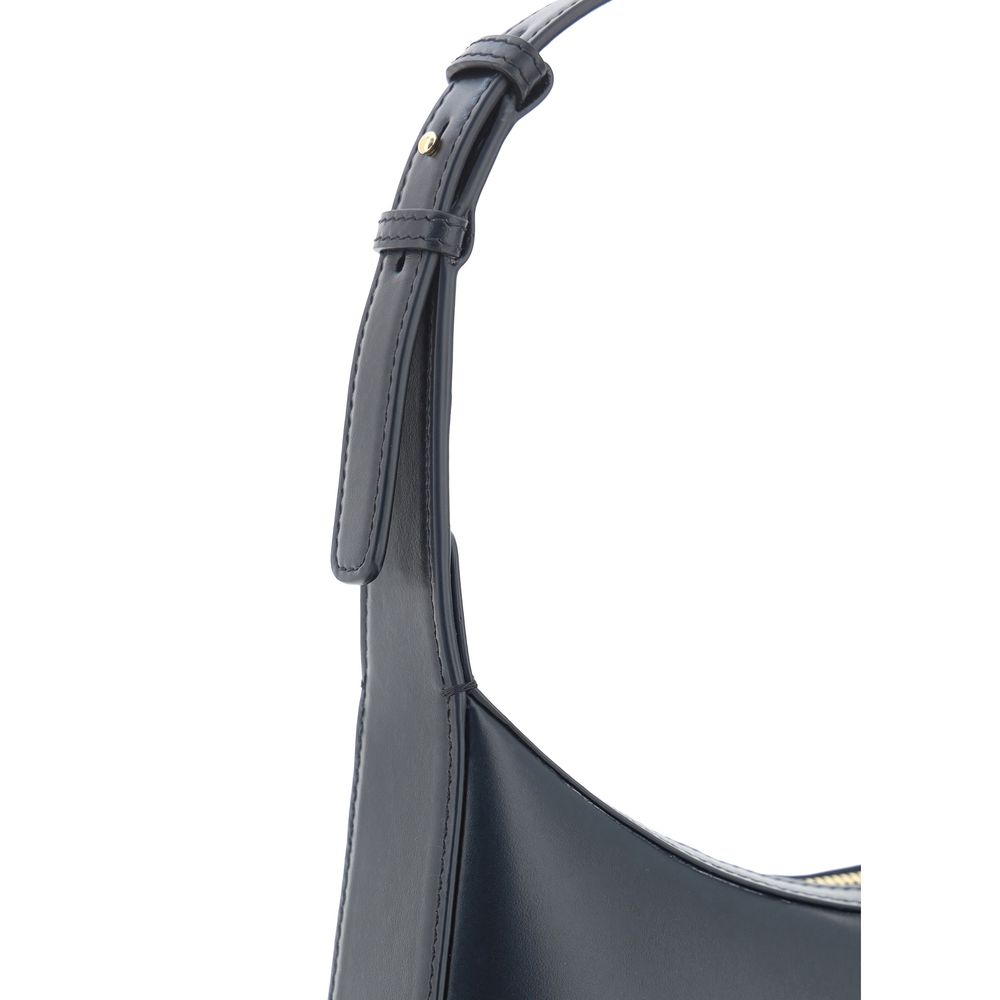 Dolce & Gabbana Black Calf Leather Bos Taurus Shoulder Bag - ClickThatClicks 