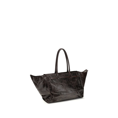 Benedetta Bruzziches Brown Calf Leather Bos Taurus Shoulder Bag - ClickThatClicks 