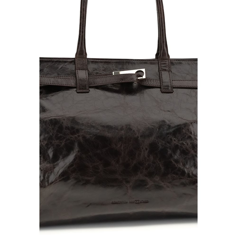 Benedetta Bruzziches Brown Calf Leather Bos Taurus Shoulder Bag - ClickThatClicks 