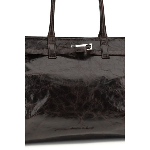Benedetta Bruzziches Brown Calf Leather Bos Taurus Shoulder Bag - ClickThatClicks 