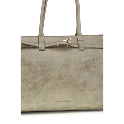 Benedetta Bruzziches Beige Calf Leather Bos Taurus Shoulder Bag - ClickThatClicks 