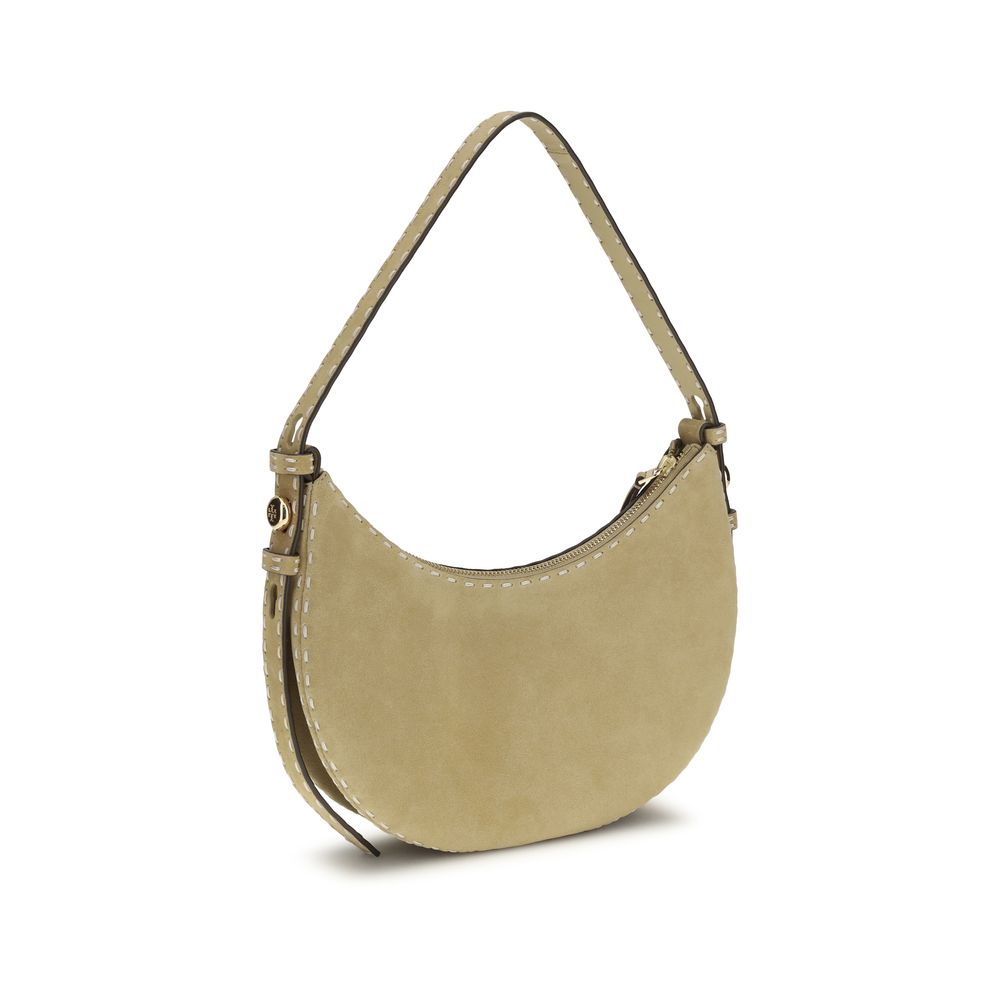 Tory Burch Beige Calf Leather Bos Taurus Handbag - ClickThatClicks 