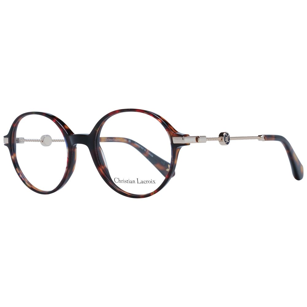 Christian Lacroix Brown Acetate Glasses (Frames) - ClickThatClicks 
