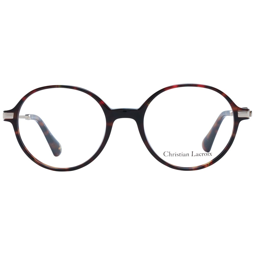 Christian Lacroix Brown Acetate Glasses (Frames) - ClickThatClicks 