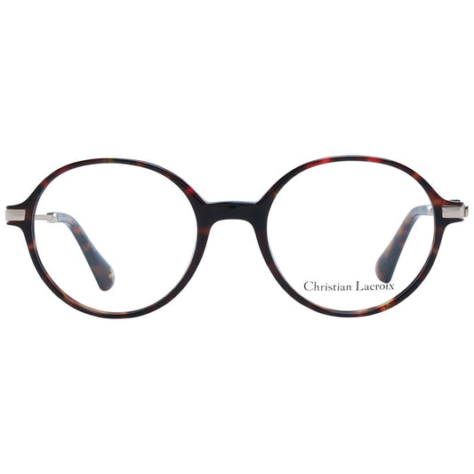 Christian Lacroix Brown Acetate Glasses (Frames) - ClickThatClicks 