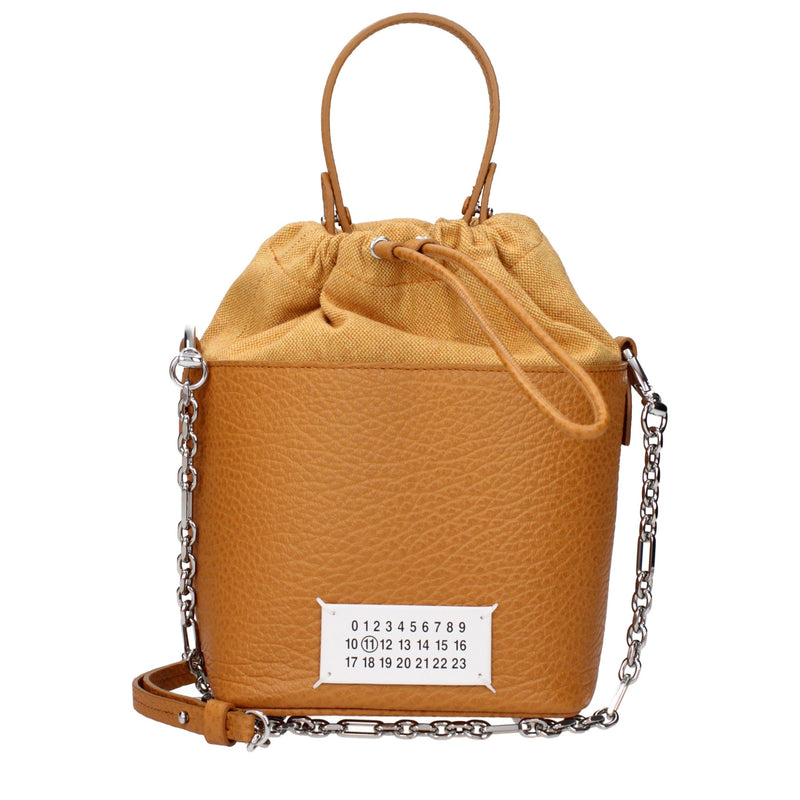 Maison Margiela Brown Leather Handbag - ClickThatClicks 