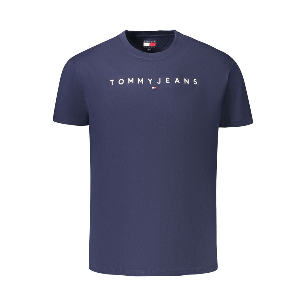 Tommy Hilfiger Blue Cotton Men's T-Shirt