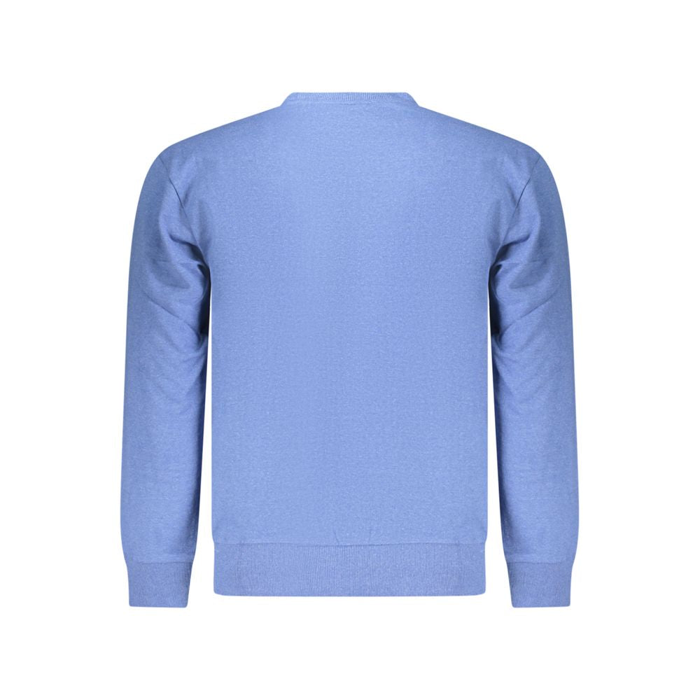 Superga Azzurro Cotton Men Sweatshirt - ClickThatClicks 