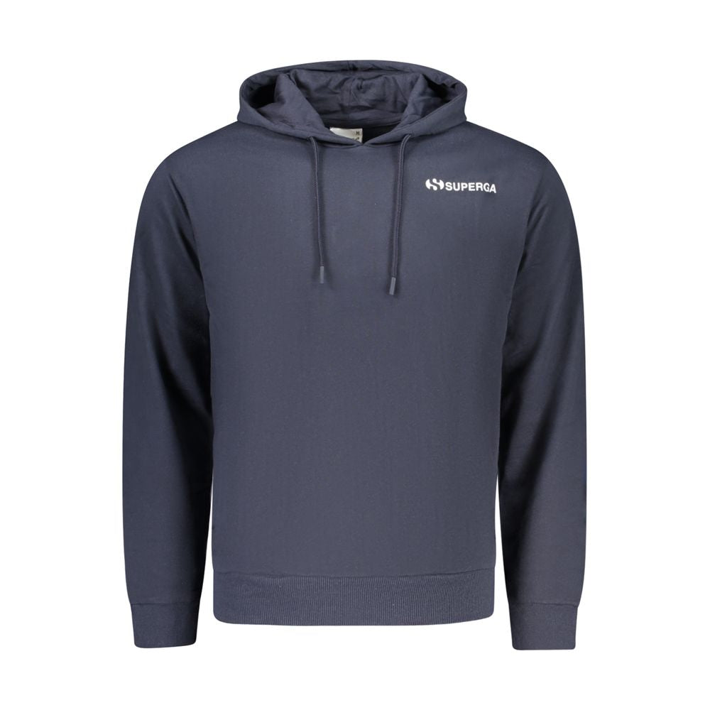 Superga Blue Cotton Men Sweatshirt - ClickThatClicks 