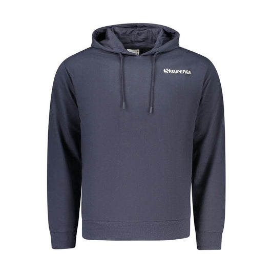 Superga Blue Cotton Men Sweatshirt - ClickThatClicks 