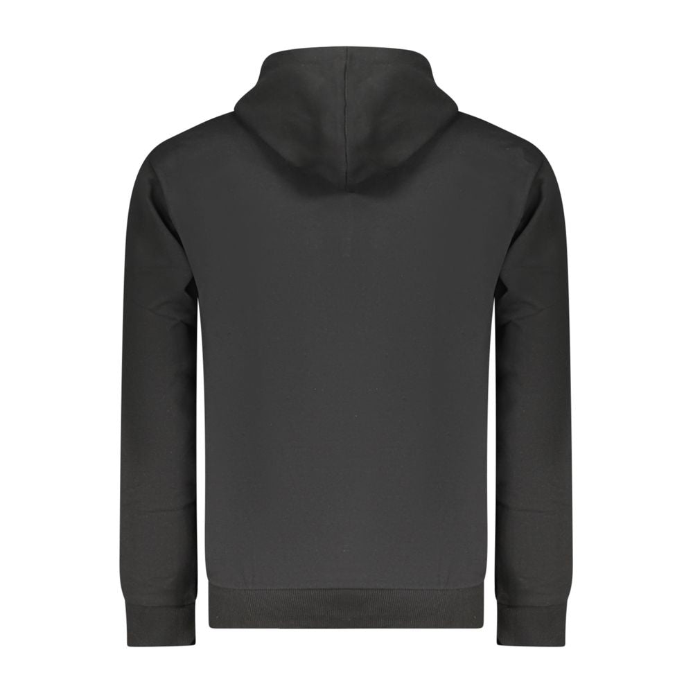Superga Black Cotton Men's Hoodie - ClickThatClicks 
