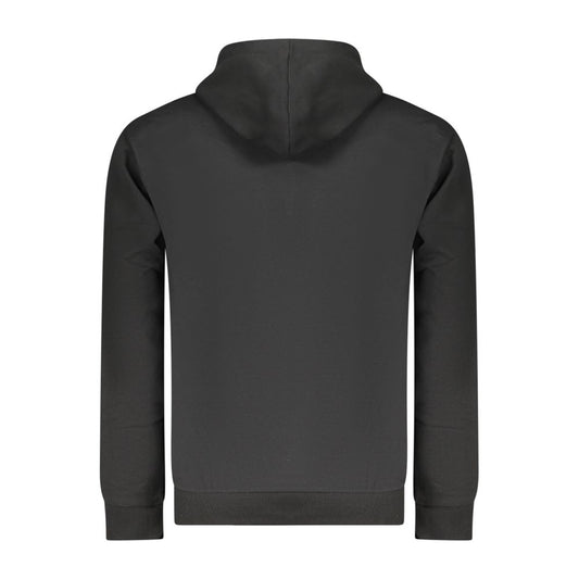 Superga Black Cotton Men's Hoodie - ClickThatClicks 