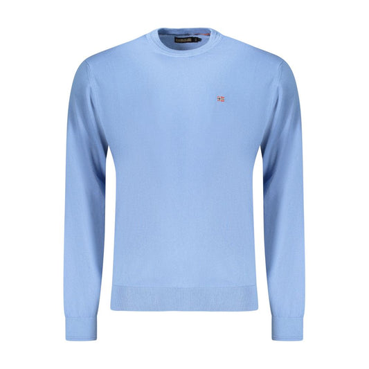 Napapijri Azzurro Cotton Men's T-Shirt - ClickThatClicks 