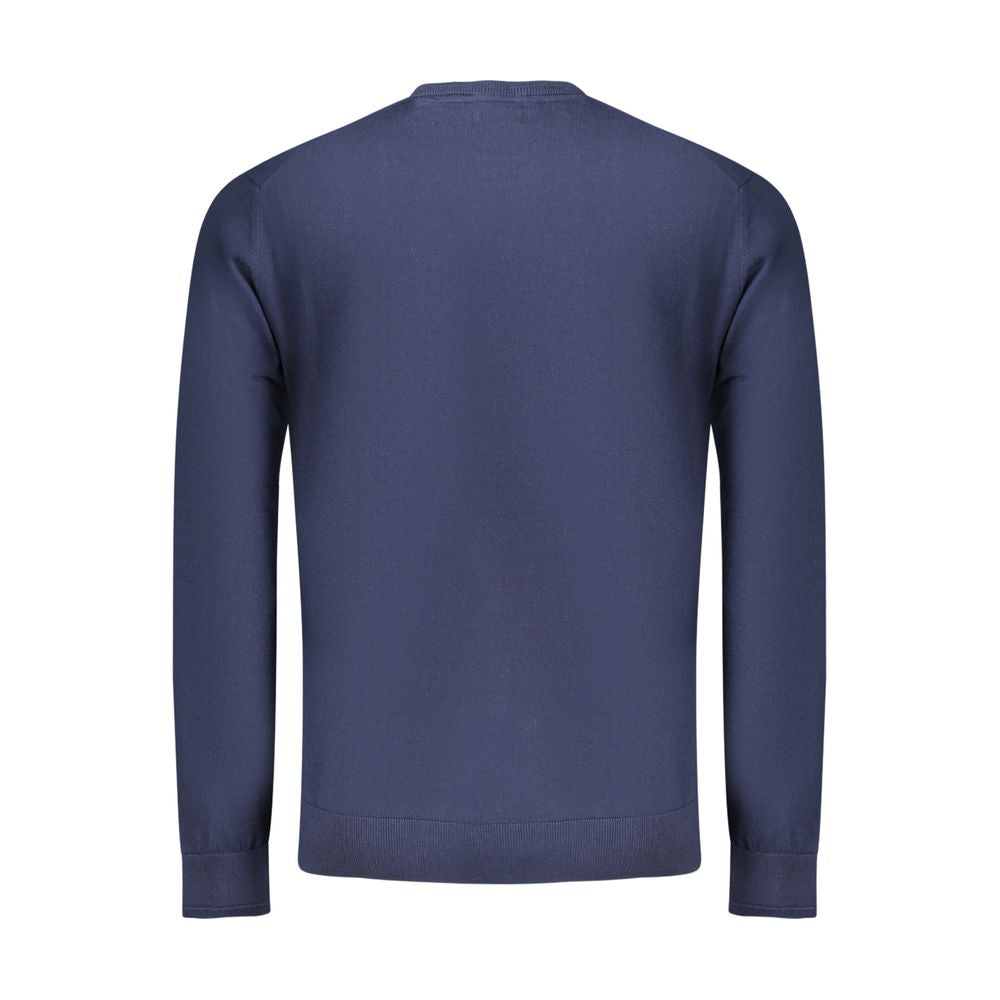 Napapijri Blue Cotton Men's Shirt - ClickThatClicks 
