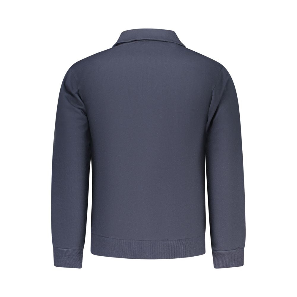 Superga Blue Nylon Men's Jacket - ClickThatClicks 