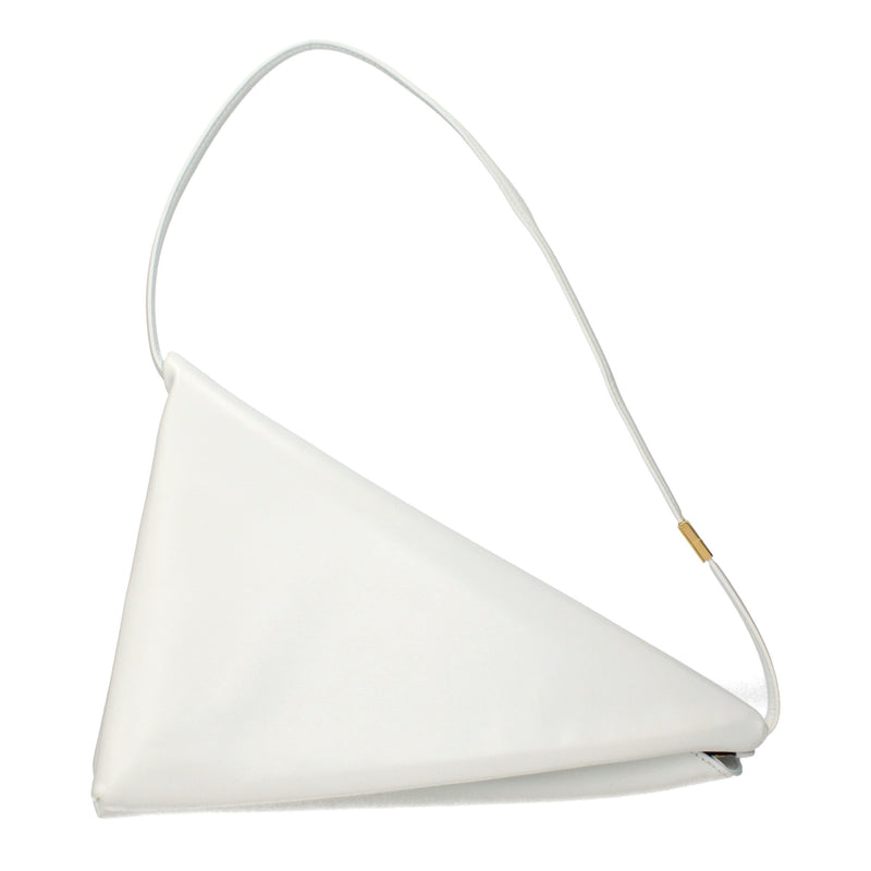 Marni White Leather Shoulder Bag - ClickThatClicks 