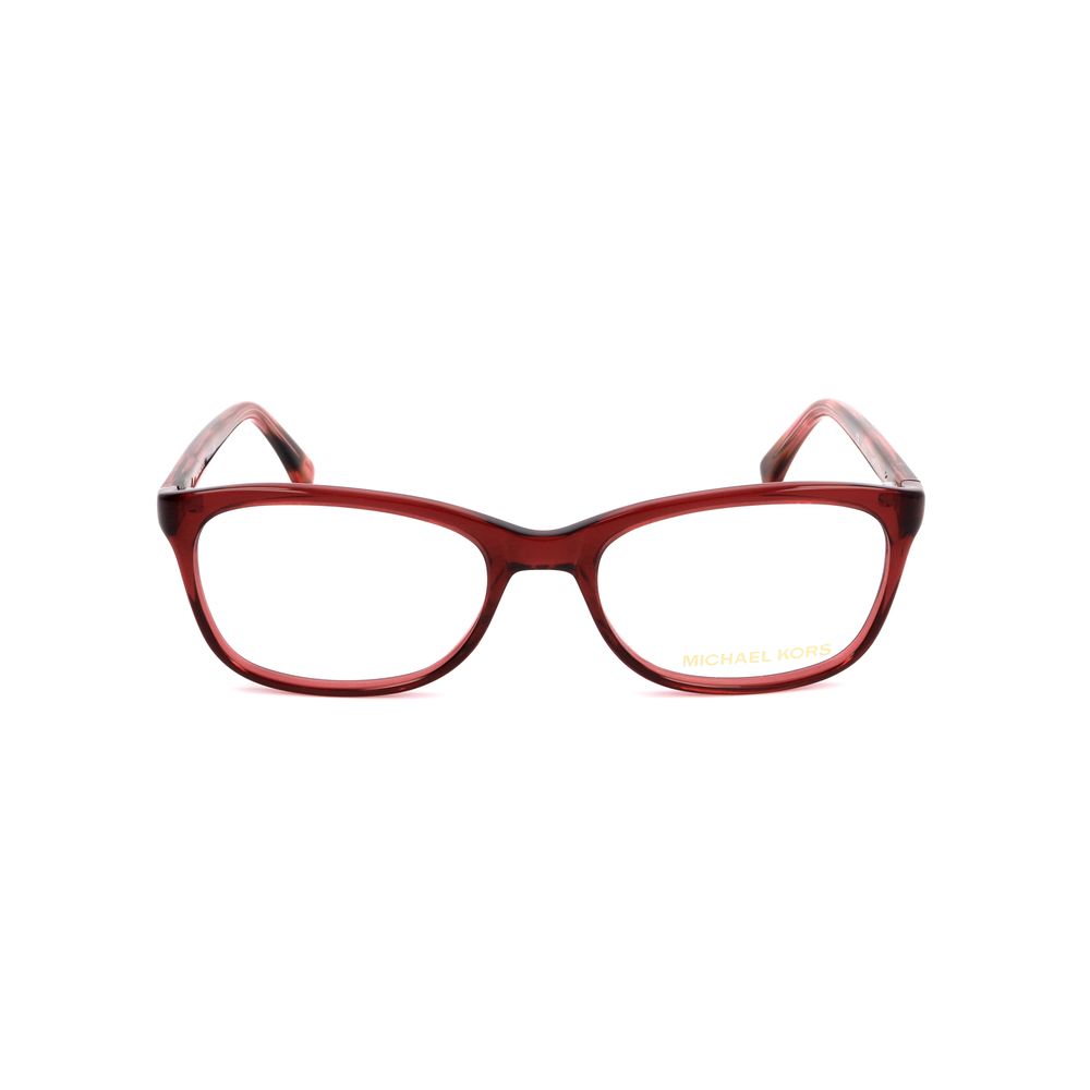 Michael Kors Burgundy Plastic Glasses (Frames) - ClickThatClicks 