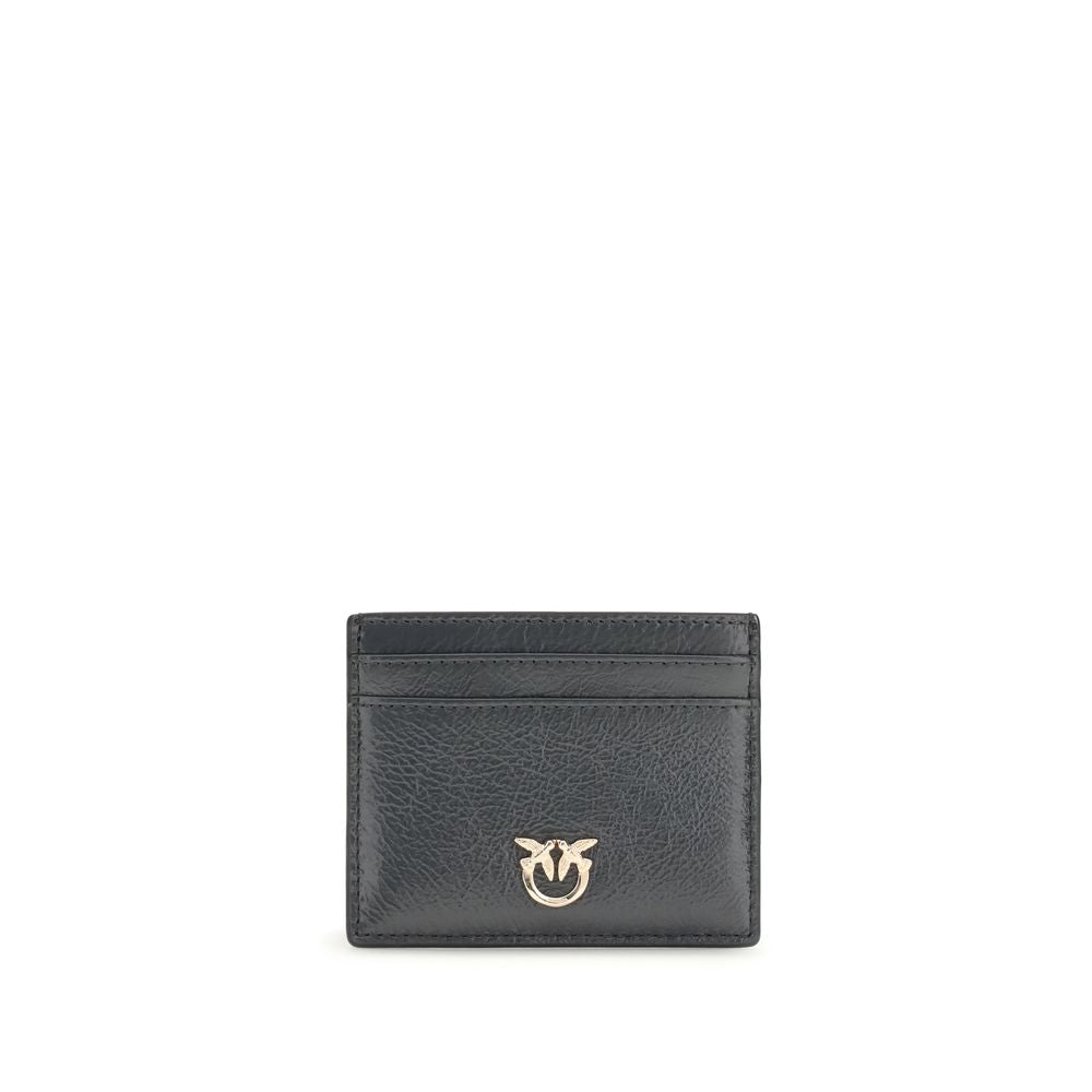 PINKO Gray Calf Leather Bos Taurus Wallet - ClickThatClicks 