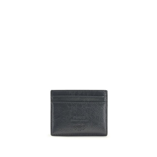 PINKO Gray Calf Leather Bos Taurus Wallet - ClickThatClicks 