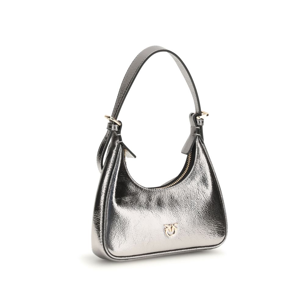 PINKO Silver Lamb Ovis Aries Aries Handbag - ClickThatClicks 